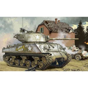 [주문시 바로 입고] CETS-043 1/35 M4A3 Sherman 76mm U.S. Medium Tank