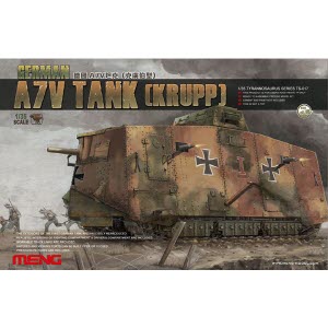 [주문시 바로 입고] CETS-017 1/35 A7V German Tank-Krupp