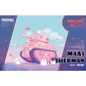 CEWWP-002 M4A1 Sherman - Cartoon Model,Pink Color