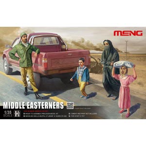 CEHS-001 1/35 Middle Easterners in The Street - 차량 미포함