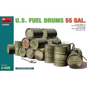 [주문시 바로 입고] BE49001 1/48 U.S Fuel Drums 55 GalBE49001