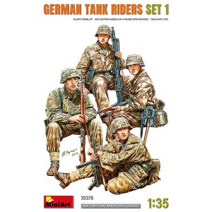 [주문시 바로 입고] BE35376 1/35 German Tank Riders Set 1