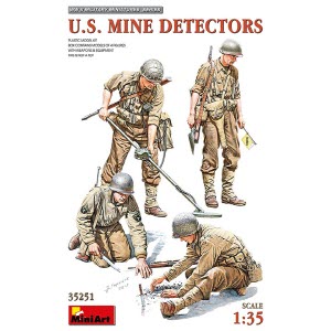 [주문시 바로 입고] BE35251 1/35 U.S. Mine Detectors