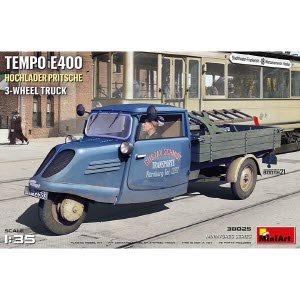 [주문시 바로 입고] BE38025 1/35 Tempo E400 Hochlader Pritsche 3-Wheel Truck