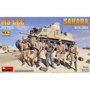 [주문시 바로 입고] BE35274 1/35 M3 Lee Mid Prod. Sahara w/Crew