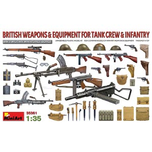 [주문시 바로 입고] BE35361 1/35 British Weapons and Equipment for Tank Crew & Infantry