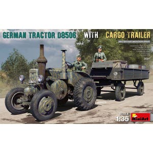 [주문시 바로 입고] BE35317 1/35 German Tractor D8506 w/Cargo Trailer