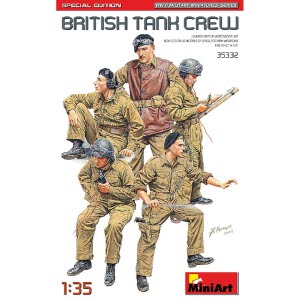 [주문시 바로 입고] BE35332 1/35 British Tank Crew Special Edition