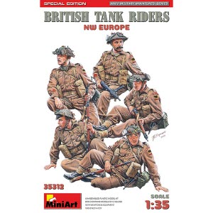 [주문시 바로 입고] BE35312 1/35 British Tank Rider NW Europe-Special Edition