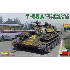 [주문시 바로 입고] BE37084 1/35 T-55A Czechoslovak Production