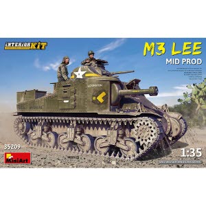 [주문시 바로 입고] BE35209 1/35 M3 Lee Mid Prod Interior Kit