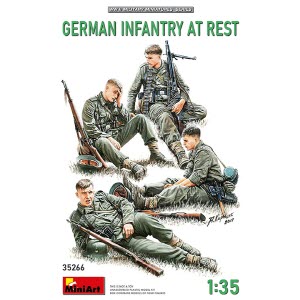 [주문시 바로 입고] BE35266 1/35 German Infantry at Rest