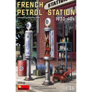 [주문시 바로 입고] BE35616 1/35 France Petrol Station 1930-40S