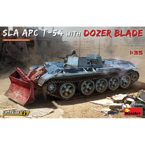 [주문시 바로 입고] BE37028 1/35 T-54 w/Dozer Blade SLA APC. Interior Kit