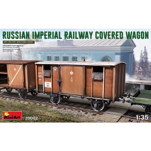 [주문시 바로 입고] BE39002 1/35 Russian Imperial Railway Covered Wagon