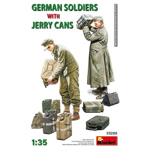 [주문시 바로 입고] BE35286 1/35 German Soldiers with Jerry Cans