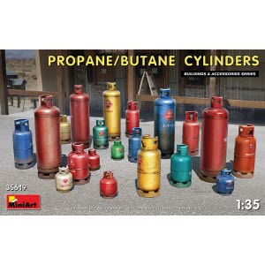 [주문시 바로 입고] BE35619 1/35 Propane/Butane Cylinders