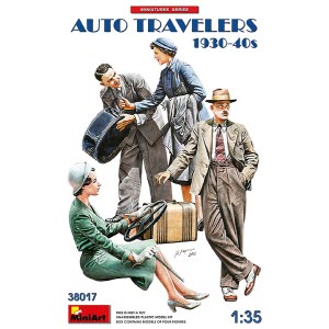 [주문시 바로 입고] BE38017 1/35 Auto Travelers 1930-40s - 차량 미포함