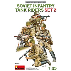[주문시 바로 입고] BE35310 1/35 Soviet Infantry Tank Riders Set 2