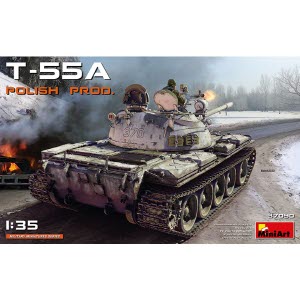 [주문시 바로 입고] BE37090 1/35 T-55A Polish Production