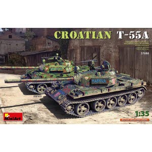 [주문시 바로 입고] BE37088 1/35 T-55A Croatian