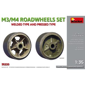 [주문시 바로 입고] BE35220 1/35 M3/M4 Roadweels set Welded and Pressed Type