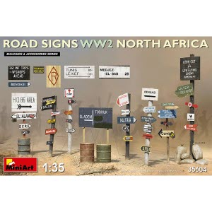 [주문시 바로 입고] BE35604 1/35 Road Signs WW2 North Africa
