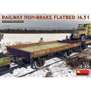 [주문시 바로 입고] BE39004 1/35 Railway Non-brake Flatbed 16,5 t