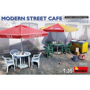 [주문시 바로 입고] BE35610 1/35 Modern Street Cafe