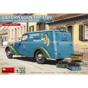 [주문시 바로 입고] BE38035 1/35 Lieferwagen Typ 170V German beer Delivery Car