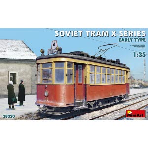 [주문시 바로 입고] BE38020 1/35 Soviet Tram X-Series Early Type