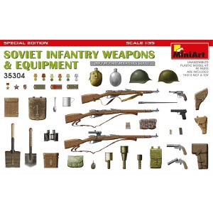 [주문시 바로 입고] BE35304 1/35 Soviet Infantry Weapons and Equipment Special Edition