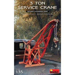 [주문시 바로 입고] BE35576 1/35 3 Ton Service Crane-차량 미포함