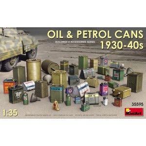 [주문시 바로 입고] BE35595 1/35 Oil & Petrol Cans 1930-40s