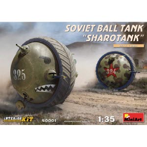 [주문시 바로 입고] BE40001 1/35 Soviet Ball Tank Sharotank Interior Kit