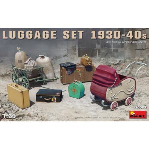[주문시 바로 입고] BE35582 1/35 Luggage Set 1930-40s