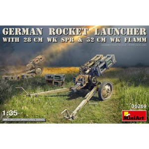 [주문시 바로 입고] BE35269 1/35 German Rocket Launcher with 28cm WK Spr & 32cm WK Flamm