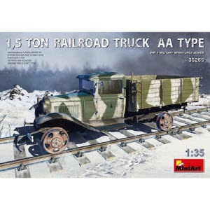 [주문시 바로 입고] BE35265 1/35 1.5 Ton Railroad Truck AA Type
