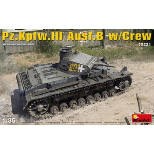 [주문시 바로 입고] BE35221 1/35 Pz.Kpfw.III Ausf.B w/Crew