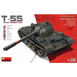 [주문시 바로 입고] BE37027 1/35 T-55 Soviet Medium Tank