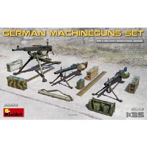 [주문시 바로 입고] BE35250 1/35 German Machine Guns Set
