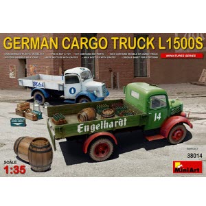 [주문시 바로 입고] BE38014 1/35 German Cargo Truck L1500S
