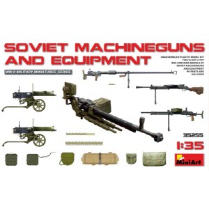 [주문시 바로 입고] BE35255 1/35 Soviet Machine Guns and Equipment