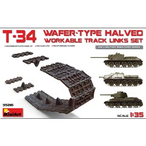 [주문시 바로 입고] BE35216 1/35 T-34 웨이퍼-타입 연결식 궤도 세트 (T-34 Wafer-Type Halved Workable Track Links Set)