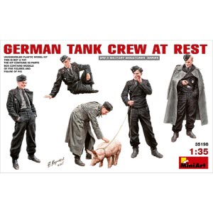 [주문시 바로 입고] BE35198 1/35 German Tank Crew at Rest