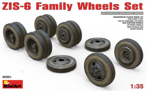 [주문시 바로 입고] BE35201 1/35 ZIS-6 Family Wheels Set