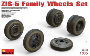 [주문시 바로 입고] BE35196 1/35 ZIS-5 Family Wheels Set