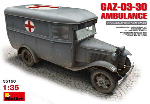 [주문시 바로 입고] BE35160 1/35 GAZ-03-30 Ambulance