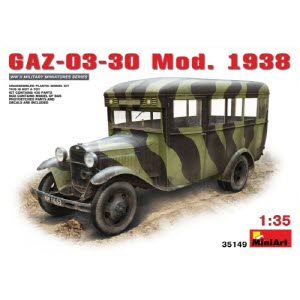 [주문시 바로 입고] BE35149 1/35 GAZ-03-30 Mod.1938 (New Tool-2015)