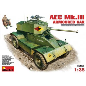[주문시 바로 입고] BE35159 1/35 AEC Mk.III Armoured Car